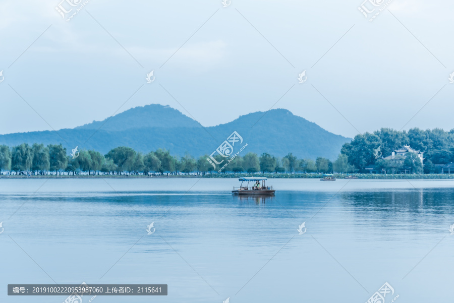 杭州西湖山水