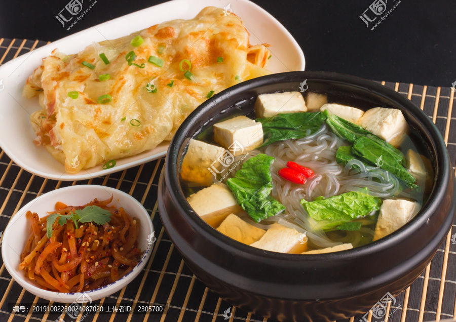 大豆腐粉絲湯