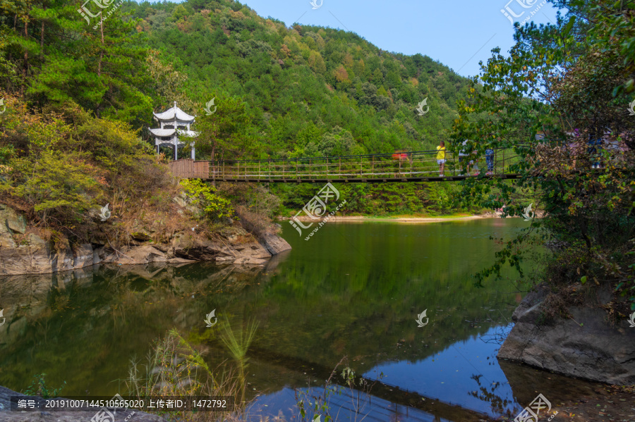 武汉木兰天池风景区初秋风光