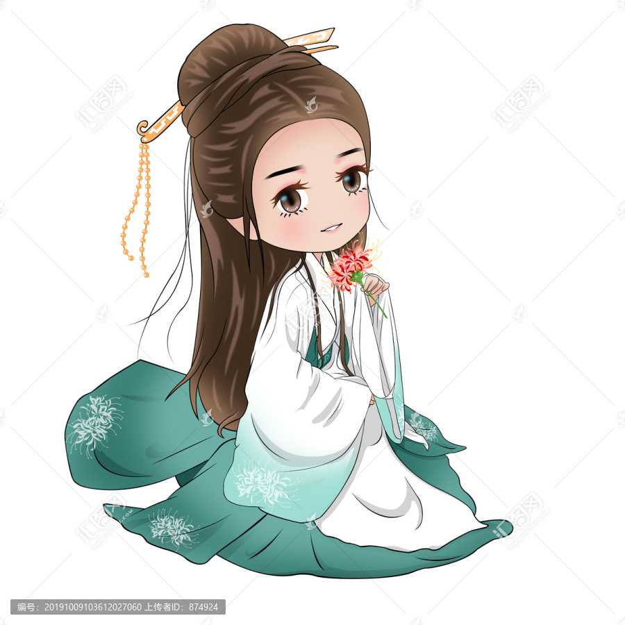 彼岸花美女