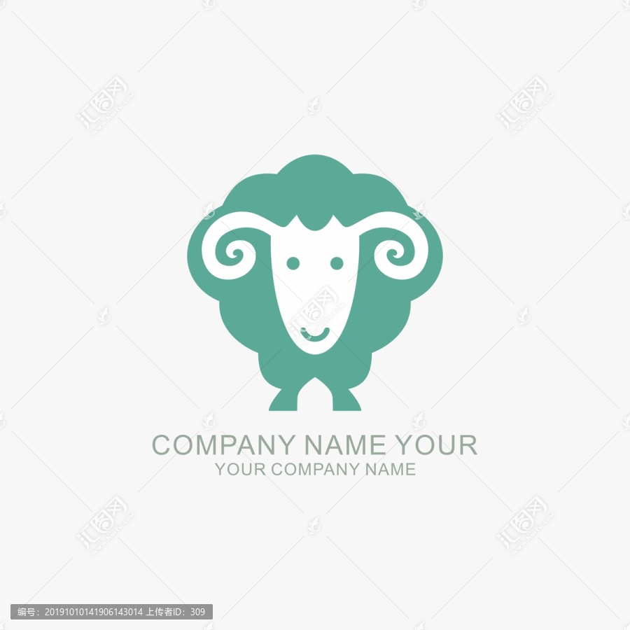 羊標志logo