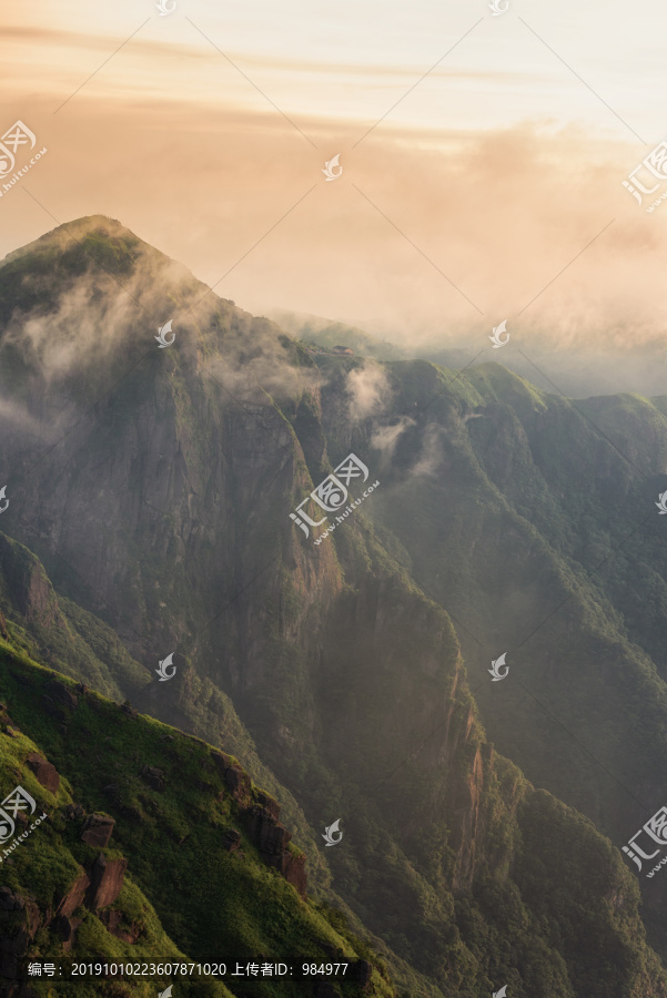 江西萍乡武功山高山草甸自然风光