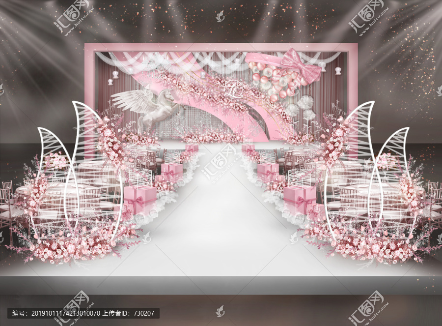 可可粉唯美婚禮
