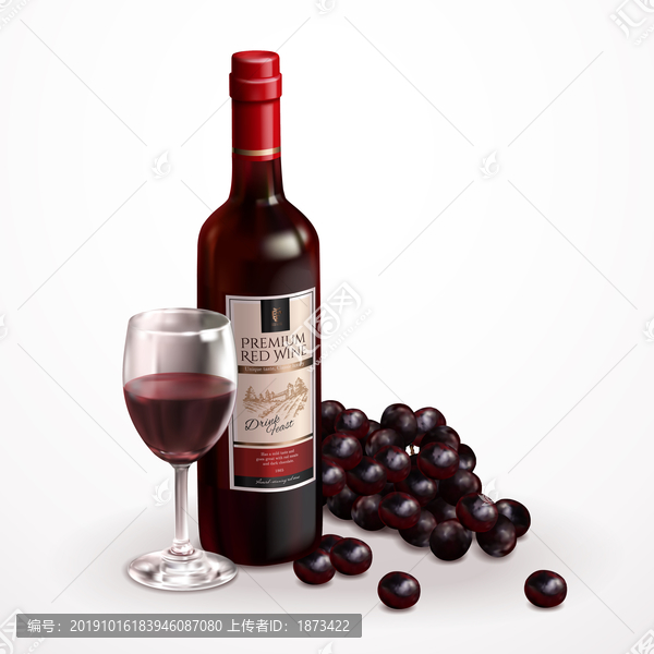葡萄酒产品与原料素材