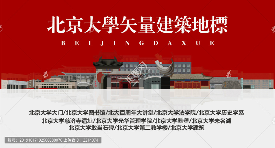 北京大學(xué)矢量地標(biāo)