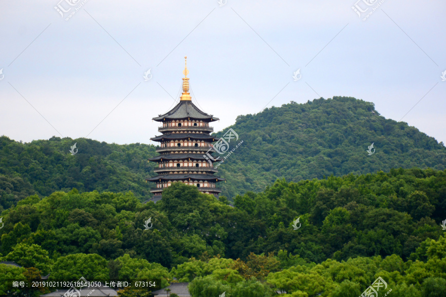 西湖雷峰塔