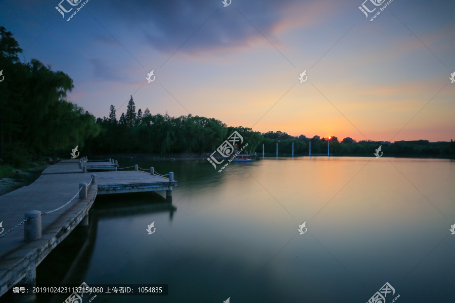 湖景