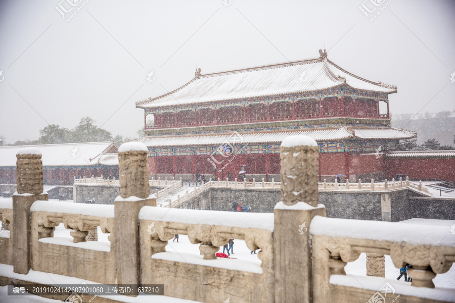 故宫雪景