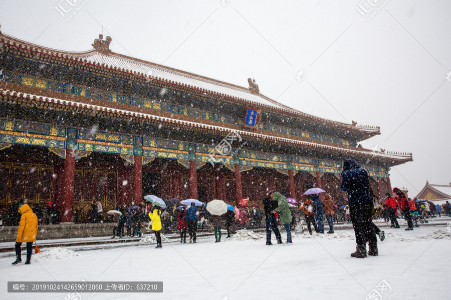 故宫雪景