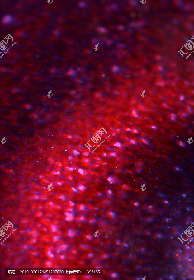 釉色纹气泡流动纹红色肌理纹