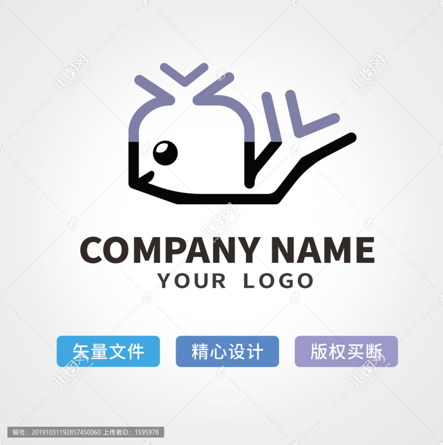 鲸鱼logo