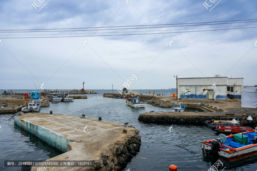 韩国济州岛渔船