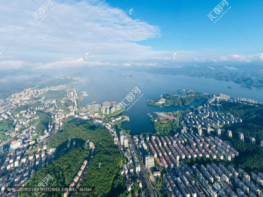 浙江省杭州市淳安县沿千岛湖城市