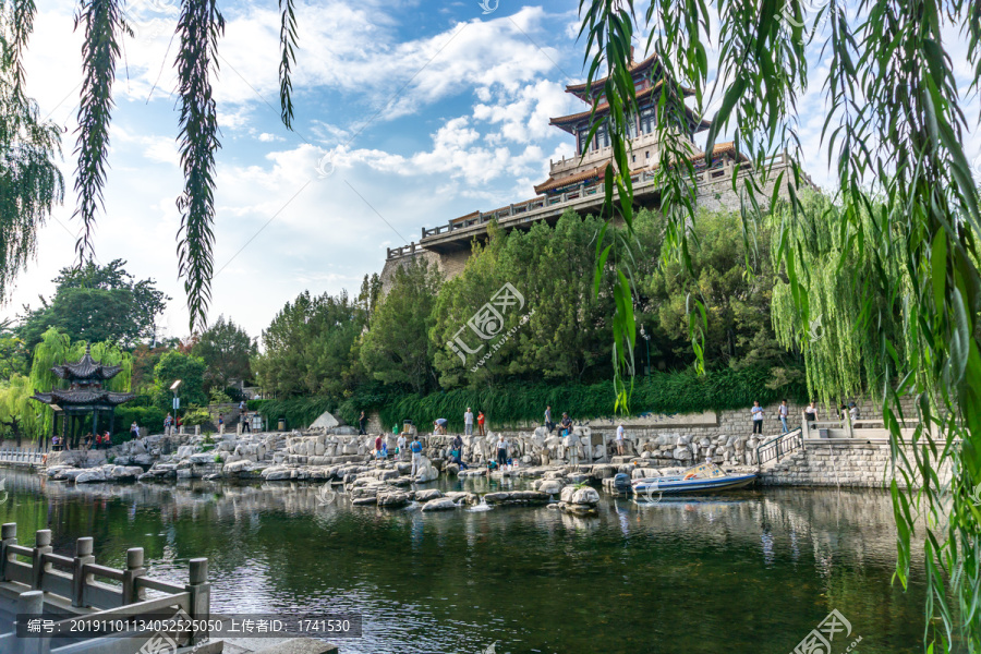 济南老建筑解放阁