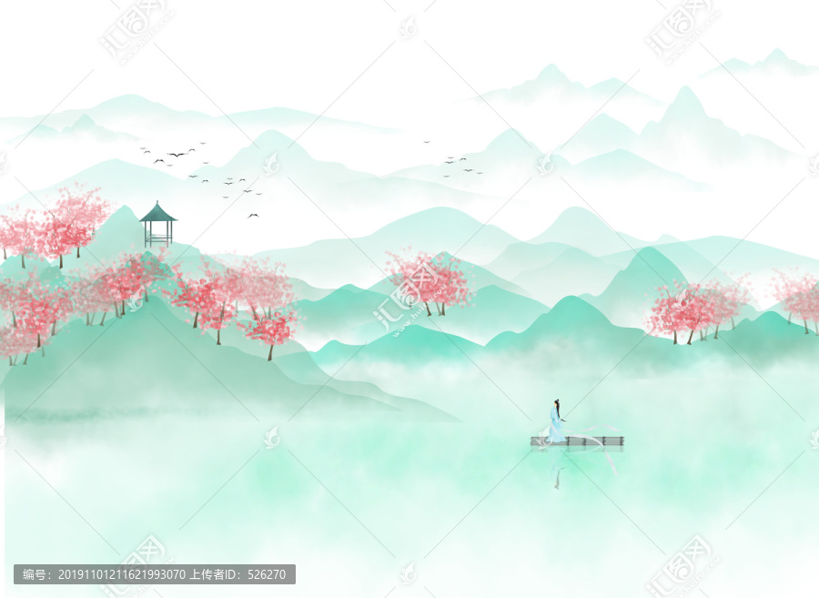 古風(fēng)山水畫