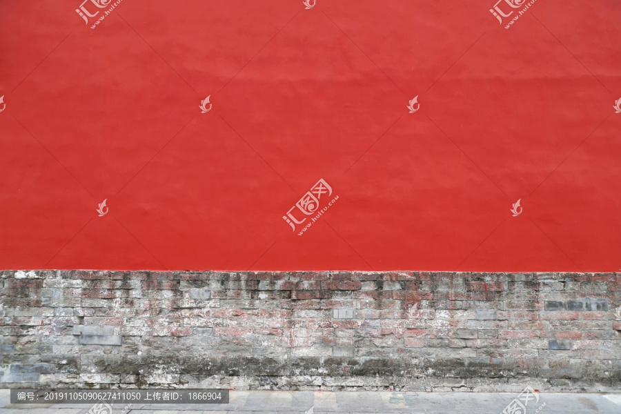 故宫的红墙