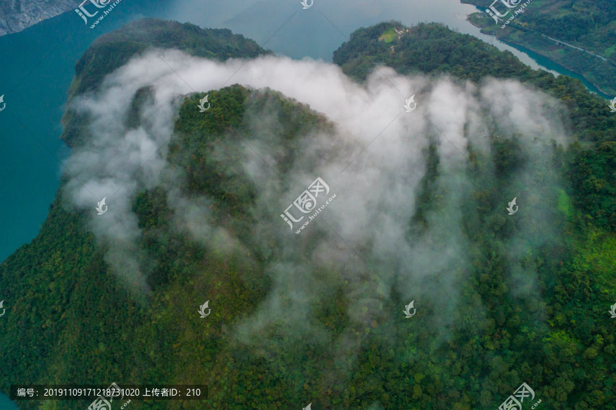 都江堰紫坪铺云雾