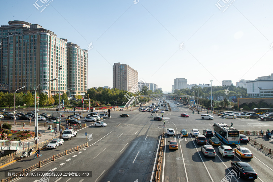 北京街景崇文门内大街