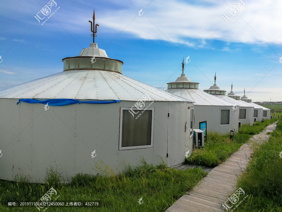 草原蒙古包客房