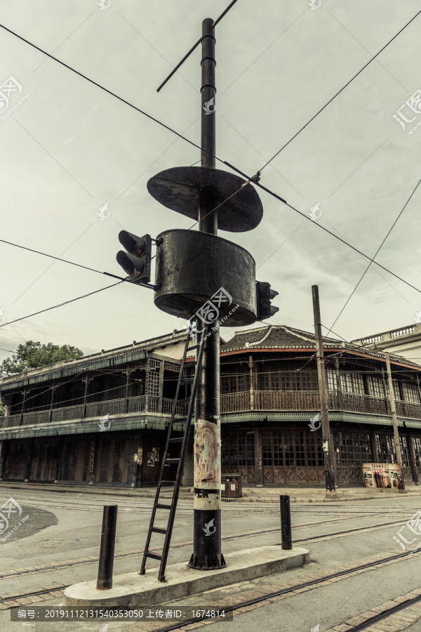 老上海南京路街景