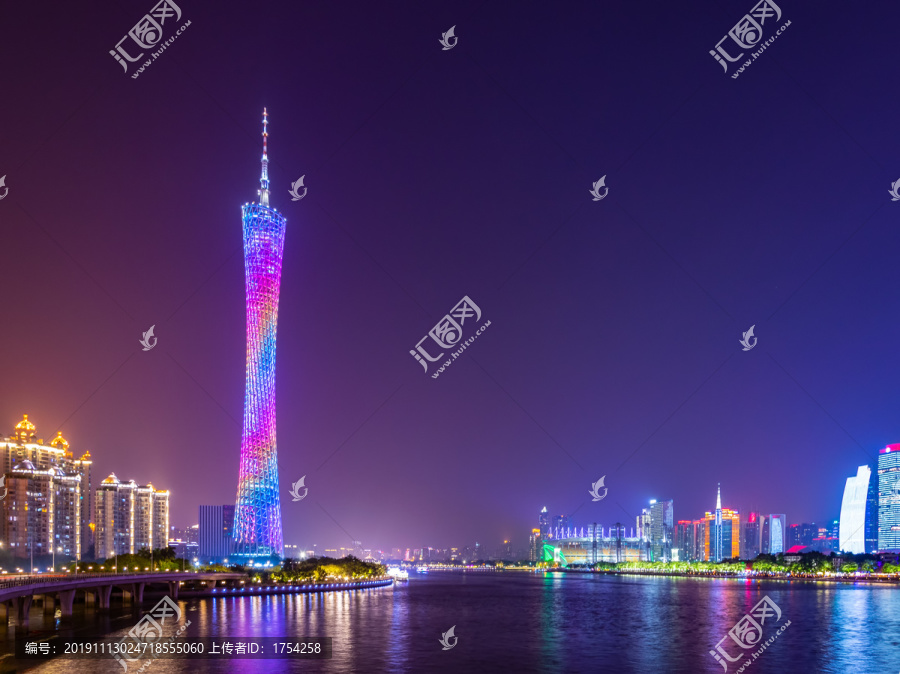 珠江新城夜景