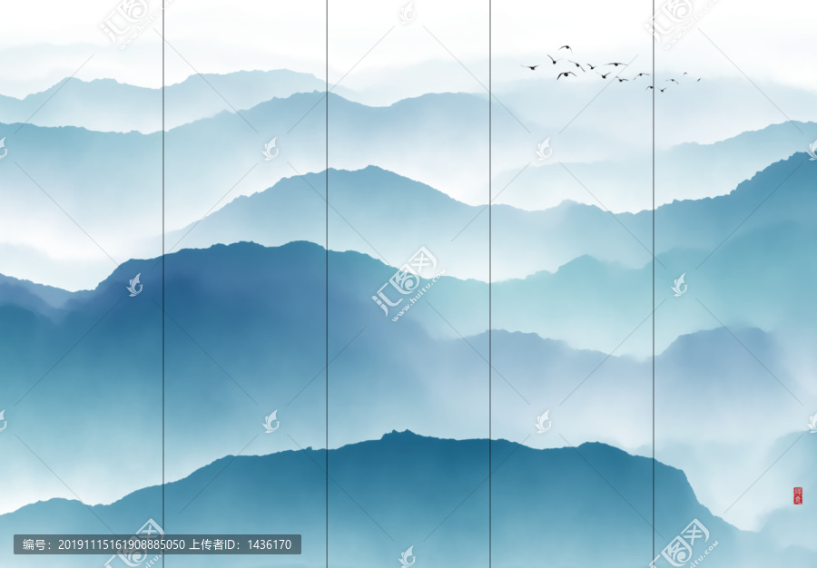 新中式水墨畫