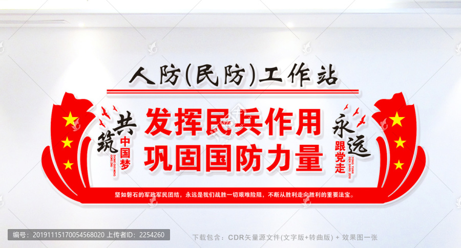 人防民防工作站