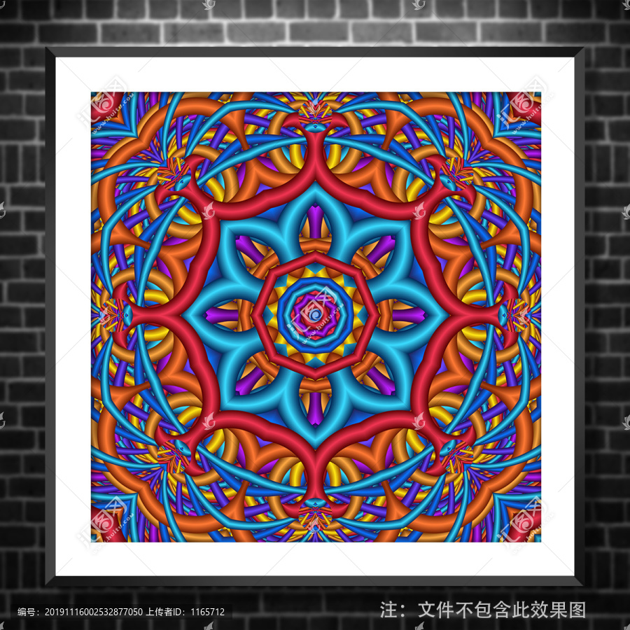 抽象立體裝飾畫