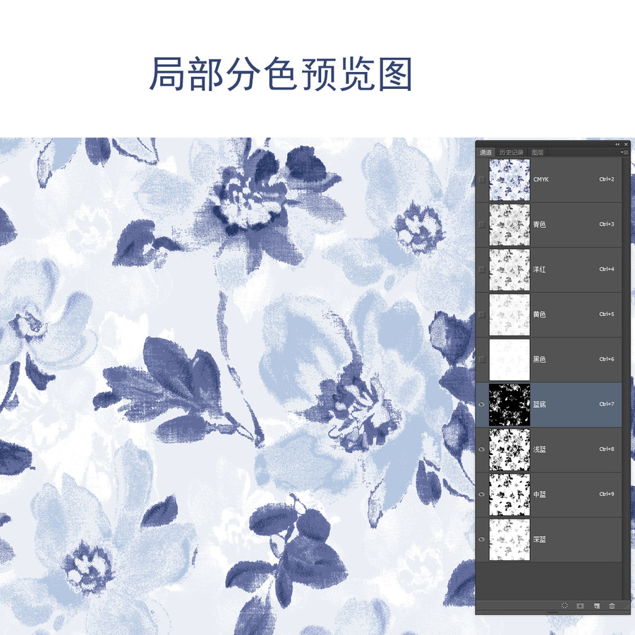 提花印花圖案