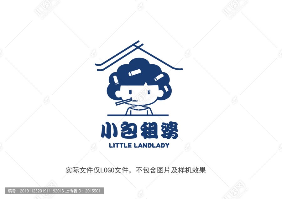 包租婆卡通Logo