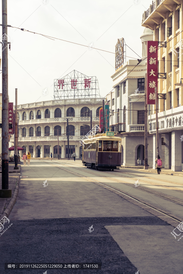 老上海民国建筑街道