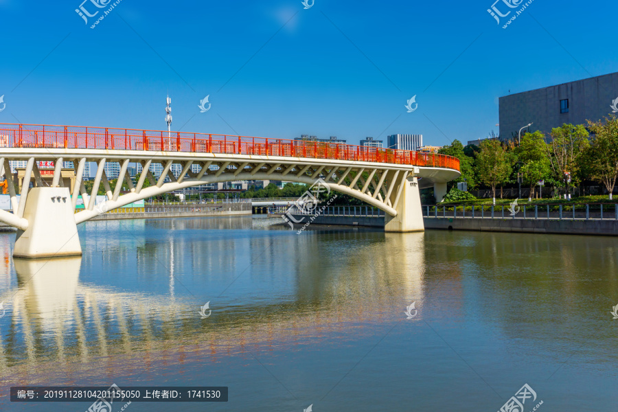 现代建筑桥梁景观