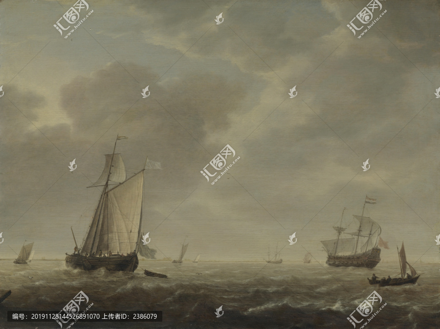 Simon,de,Vlieger西蒙德弗利格油畫(huà)