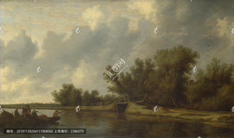Salomon,van,Ruysdael荷蘭風(fēng)景畫家所羅門精選風(fēng)景油畫