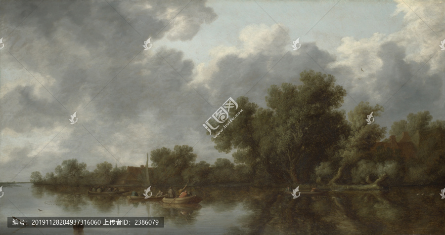 Salomon,van,Ruysdael荷蘭風(fēng)景畫家所羅門精選風(fēng)景油畫