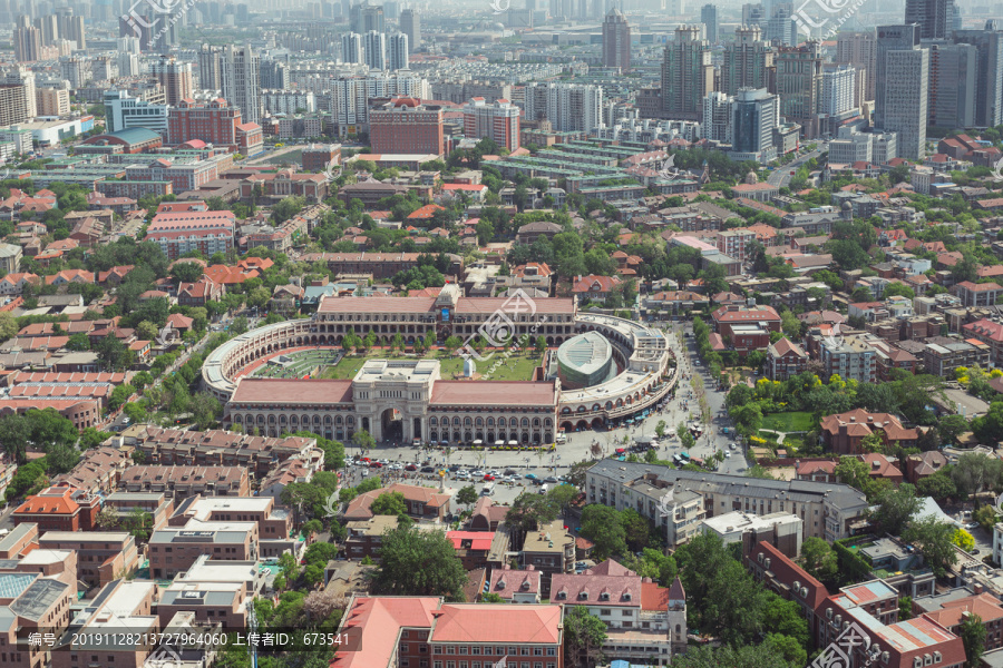 天津城市建筑民园体育场