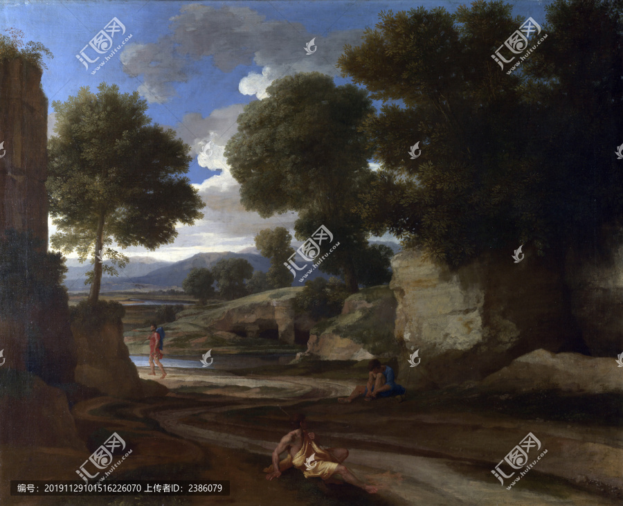 Nicolas,Poussin法国画家尼古拉斯普桑古典油画
