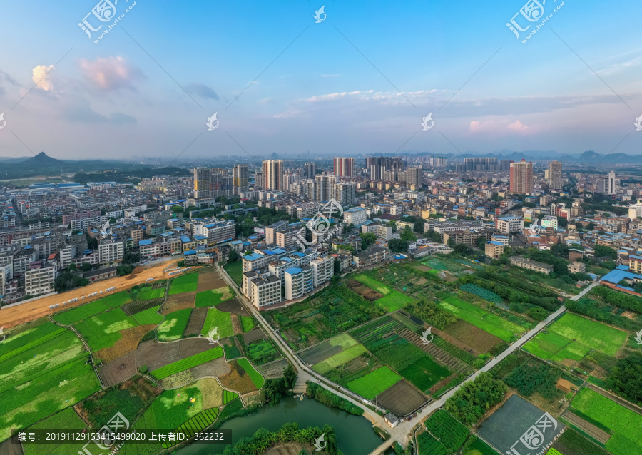 柳州市柳江区拉堡镇全景