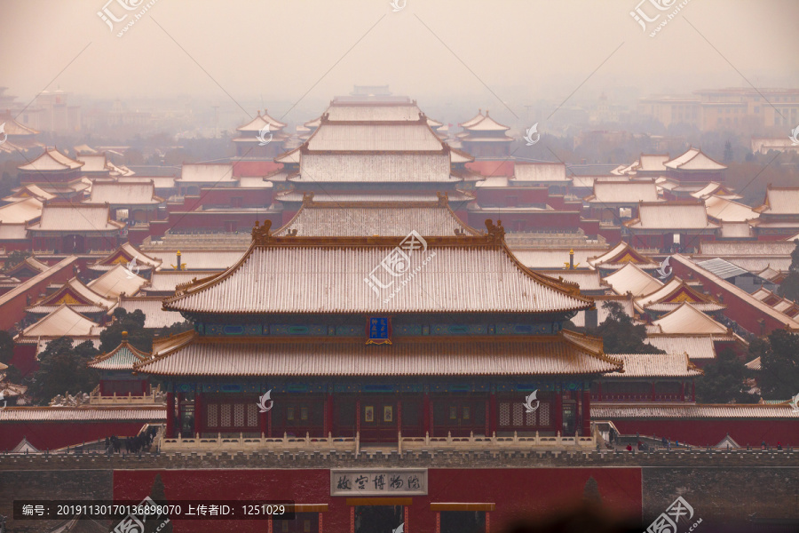 故宫雪景