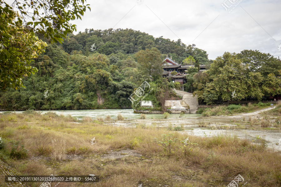 都江堰离堆宝瓶口