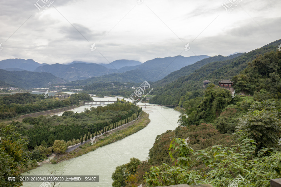 都江堰景区风光