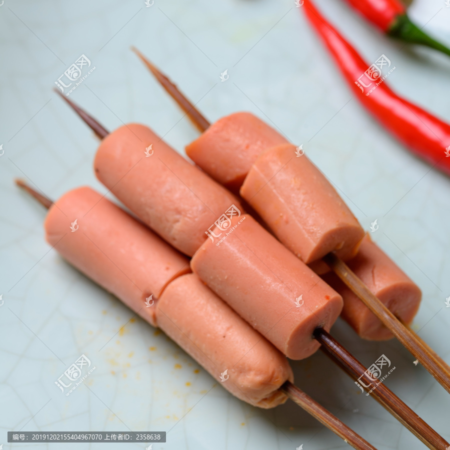 串串食材火腿肠