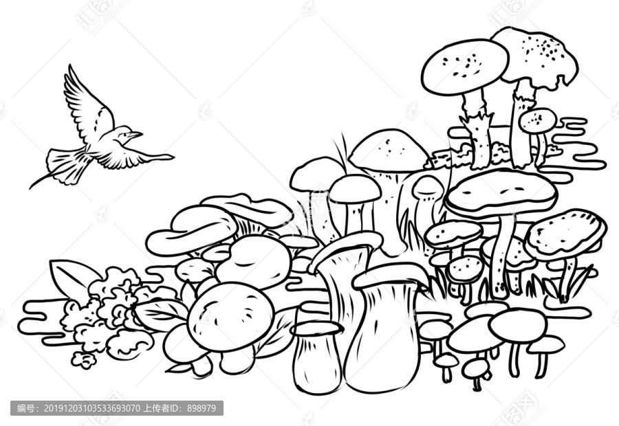 山珍手繪