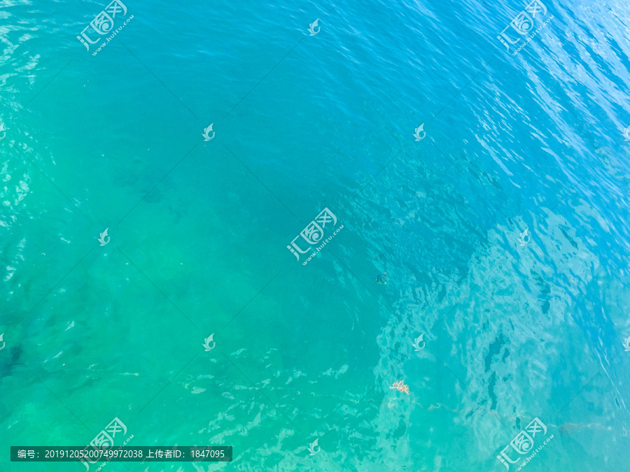 海洋水体水波大海