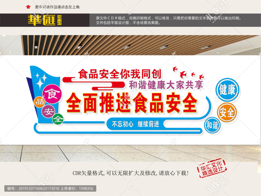 食品安全展板