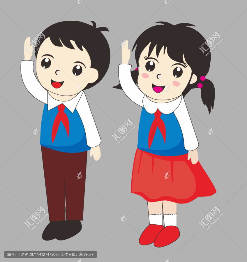 少選隊員小學(xué)生