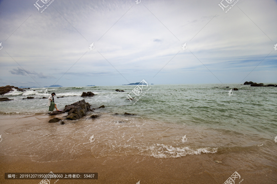 三亚大海沙滩