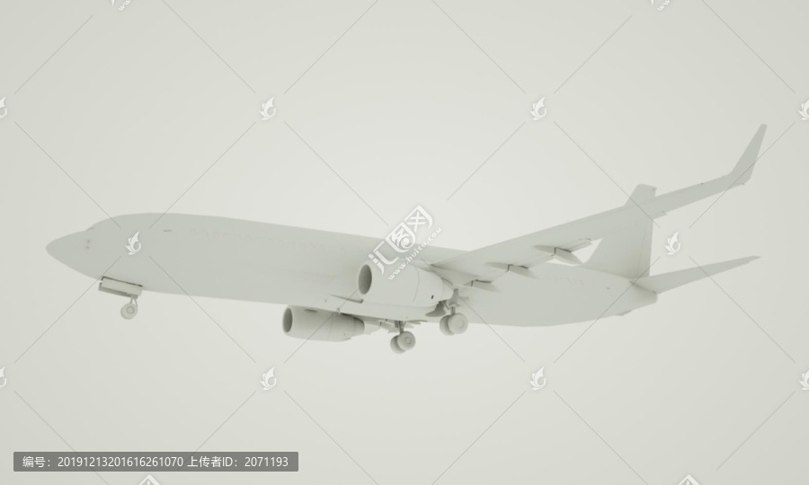 飛機3D模型C4D格式