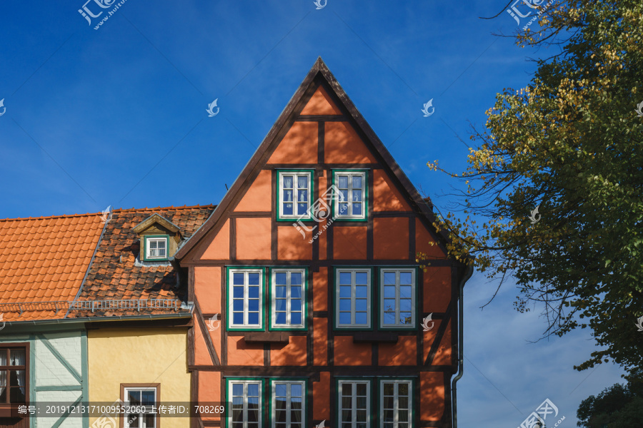德国奎德林堡著名木质建筑