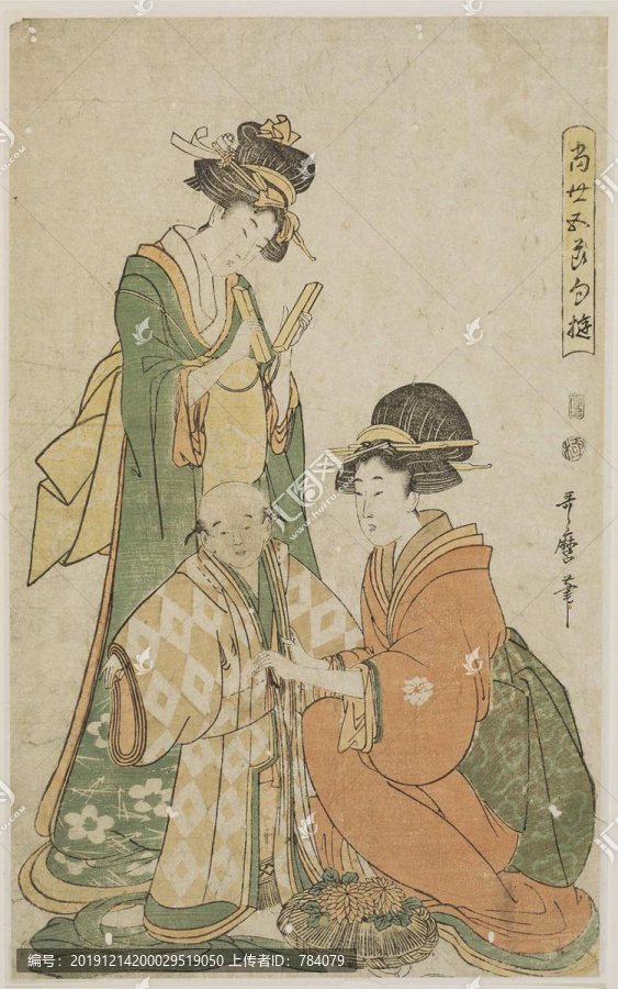 喜多川歌麿娛樂活動